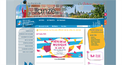 Desktop Screenshot of janze.fr